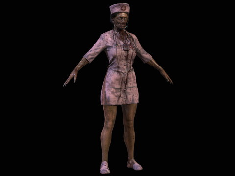 ZombieNurse 3Dモデル