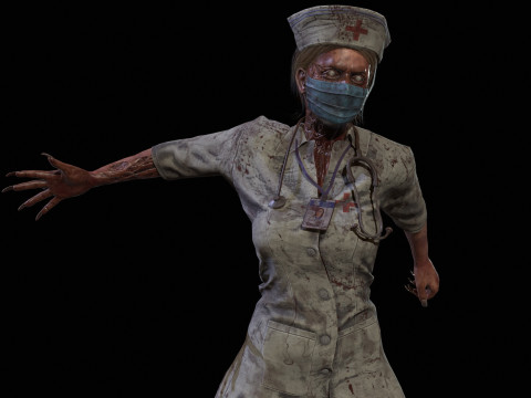ZombieNurse 3Dモデル