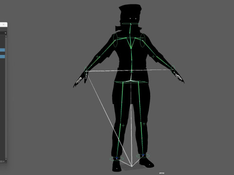 ZombieNurse 3Dモデル