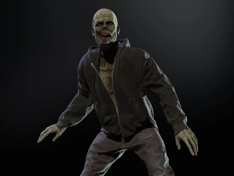 ZombieCity01 3D Model