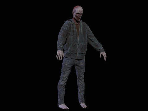 ZombieCity01 3D Model