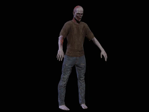 ZombieCity01 3D Model