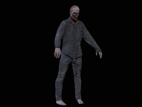 ZombieCity01 3D Model
