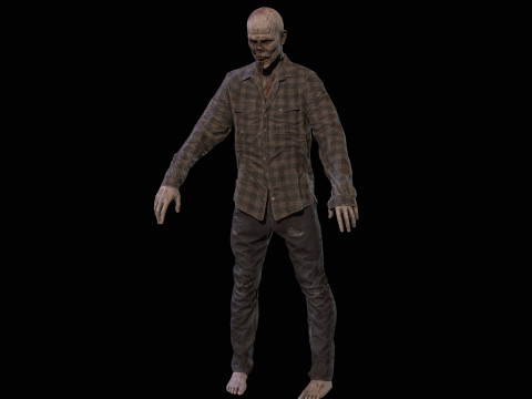 ZombieCity01 3D 모델