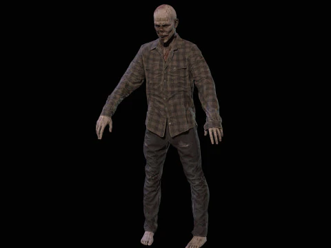 ZombieCity01 3D Model