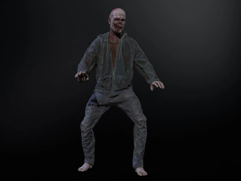 ZombieCity01 3D Model