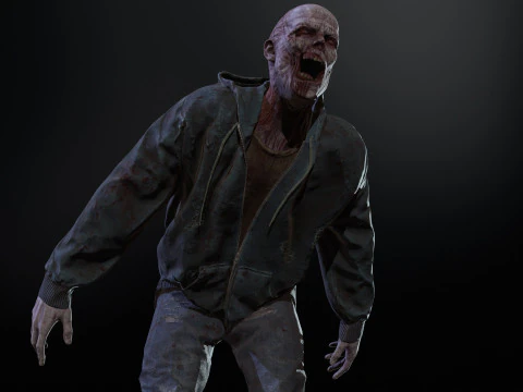 ZombieCity01 3D Model