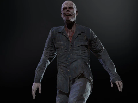 ZombieCity01 3D Model