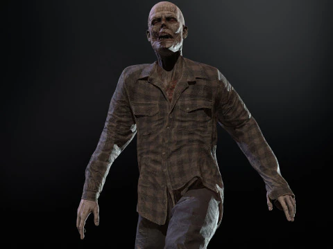 ZombieCity01 3D Model