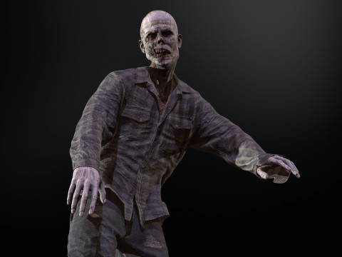 ZombieCity01 3D 모델