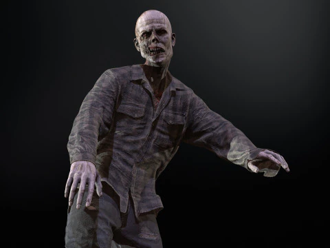 ZombieCity01 3D Model