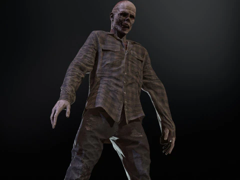 ZombieCity01 3D Model
