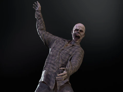 ZombieCity01 3D Model