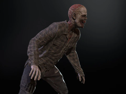ZombieCity01 3D Model