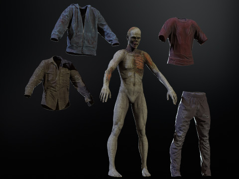ZombieCity01 3D 모델