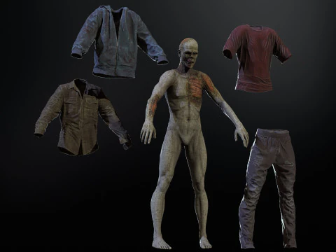 ZombieCity01 3D Model