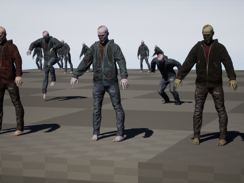 ZombieCity01 3D 모델