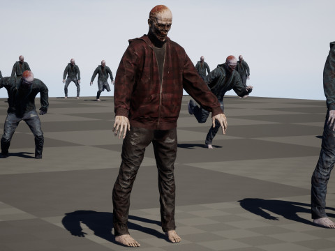 ZombieCity01 3D 모델