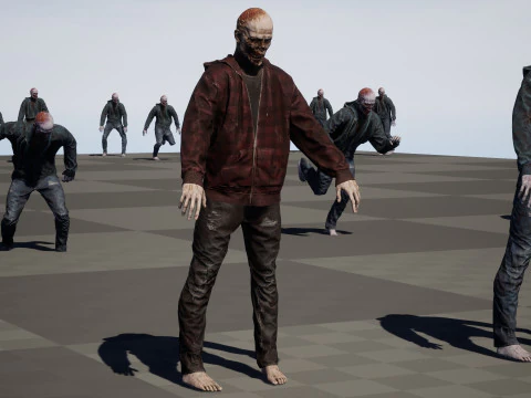 ZombieCity01 3D Model