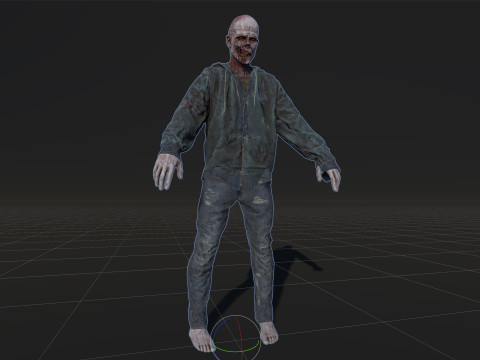 ZombieCity01 3D 모델