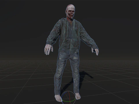 ZombieCity01 3D Model