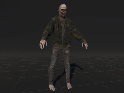 ZombieCity01 3D Model