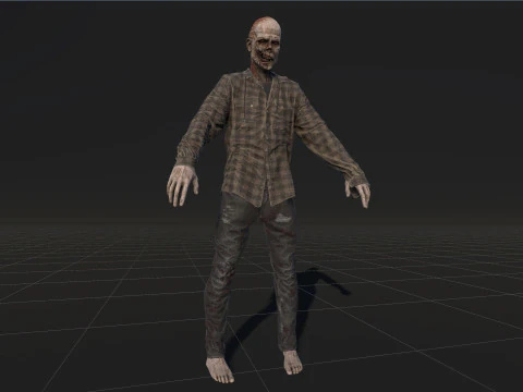 ZombieCity01 3D Model