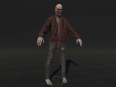 ZombieCity01 3D Model