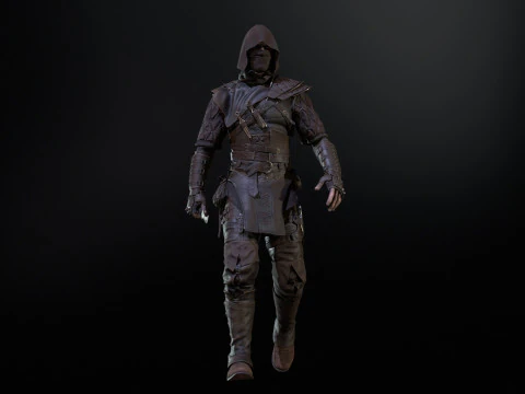 Thief 3D Model