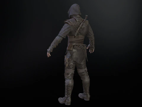 Thief 3D Model
