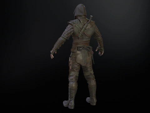 Thief 3D Model