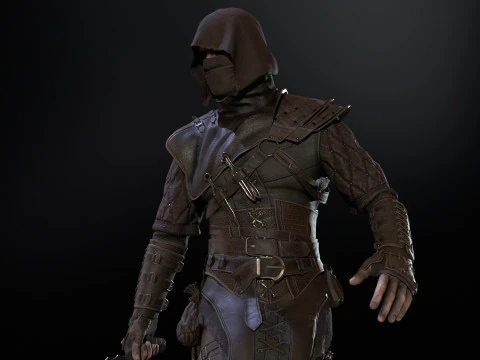 Thief 3D Model