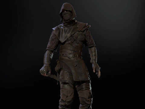 Thief 3D Model