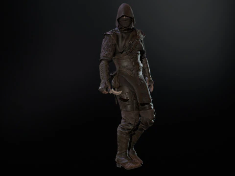 Thief 3D Model