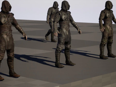Thief 3D Model