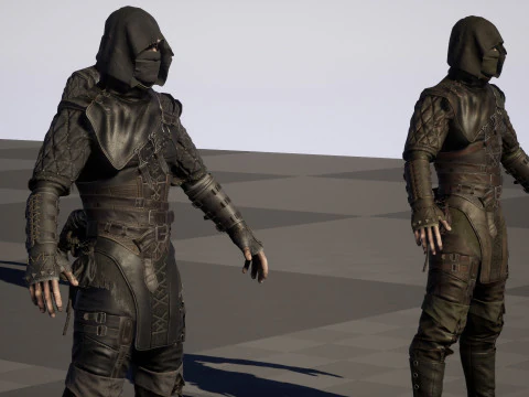 Thief 3D Model