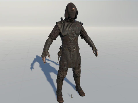 Thief 3D Model