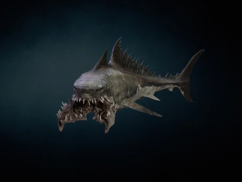 Tibur&oacute;n Modelo 3D