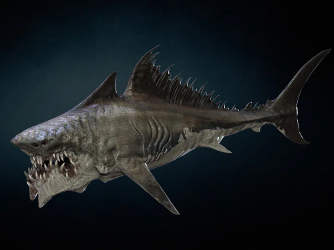 Tibur&oacute;n Modelo 3D