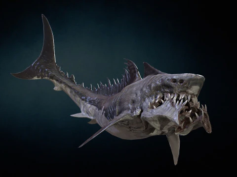 Tibur&oacute;n Modelo 3D