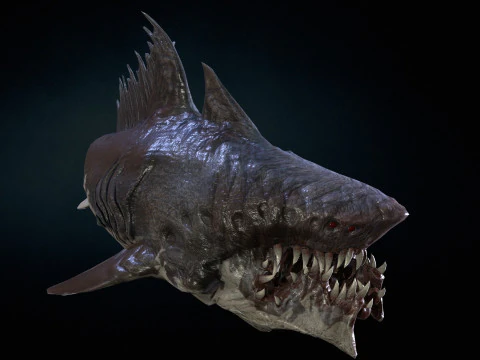 Tibur&oacute;n Modelo 3D