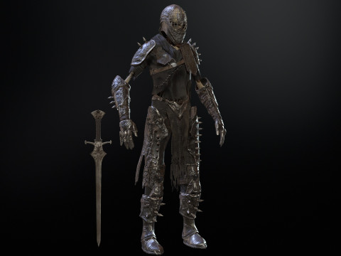 Skeleton2 3Dモデル
