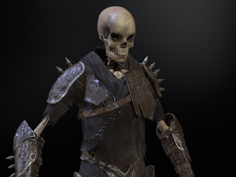 Skeleton2 3Dモデル