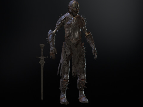 Skeleton2 3Dモデル