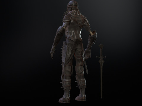 Skeleton2 3Dモデル