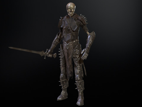 Skeleton2 3Dモデル