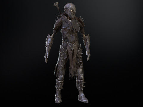 Skeleton2 3Dモデル