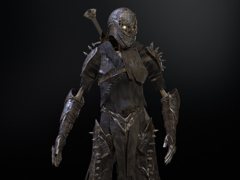 Skeleton2 3Dモデル