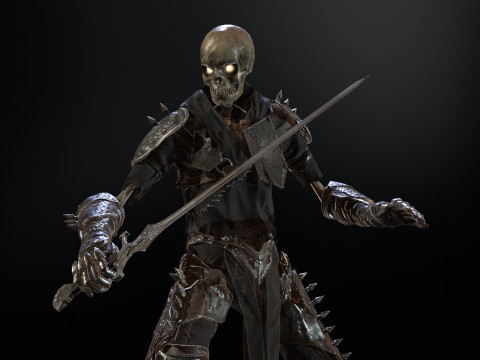Skeleton2 3Dモデル