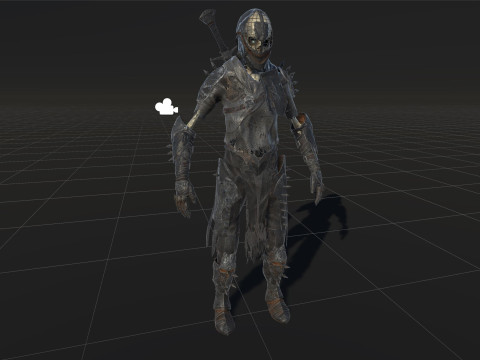 Skeleton2 3Dモデル